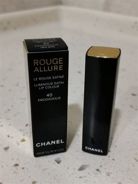 new prodigious lipstick chanel description|chanel's red lipstick review.